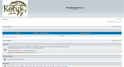Desktop Screenshot of forum.pergetohorgasz.hu
