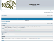 Tablet Screenshot of forum.pergetohorgasz.hu
